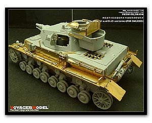 PE35102 1/35 Photo Etched set for 1/35 Pz.kpfw.IV Ausf.D(For DRAGON6265)