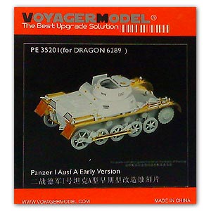 PE35201 1/35 1/35 Panzer I Ausf A Early Version (For DRAGON 6289)