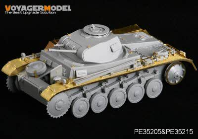 PE35215 1/35 Fenders for WWII Pz.KPfw. II Early Version (For DRAGON)