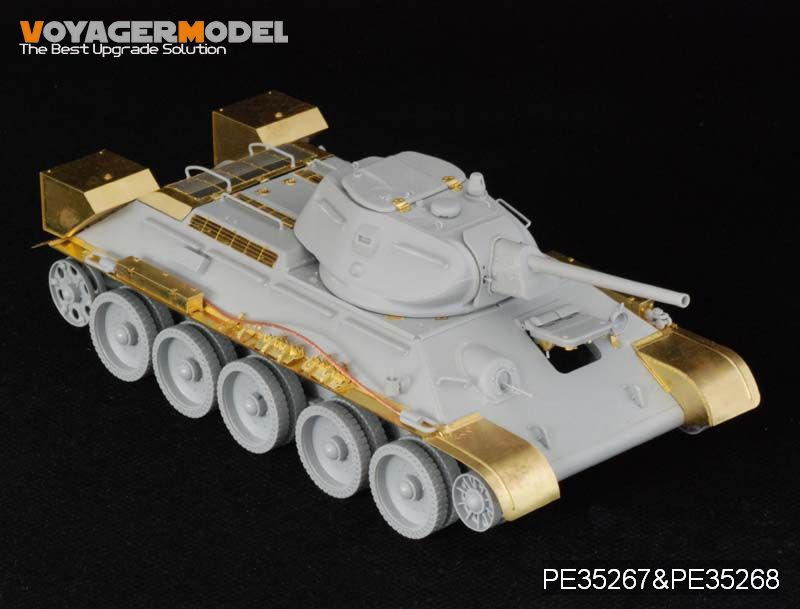 PE35268 1/35 1/35 WWII Russia T-34/76 No.112 Factory Late Production Fenders (For DRAGON 6479/6452 )