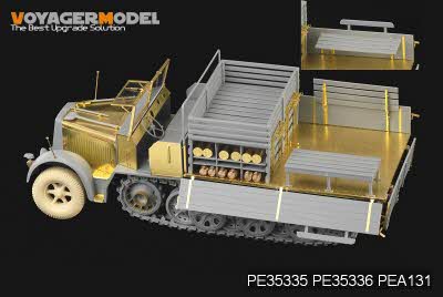 PE35336 1/35 1/35 WWII German Sd.Kfz.7 ８t Late Production Cargo Bay (For DRAGON 6562)