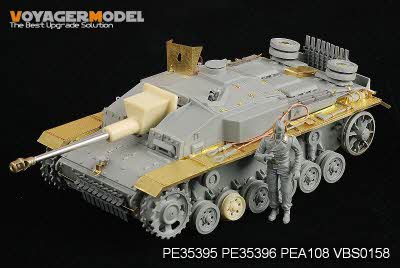 PE35396 1/35 1/35 WWII German StuG.III Ausf.F8 Fenders(For DRAGON 6644)