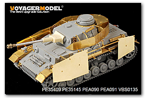 [사전 예약] PE35409 1/35 WWII German Pz.Kpfw.IV Ausf.G basic w/smoke discharger(For DRAGON Kit)