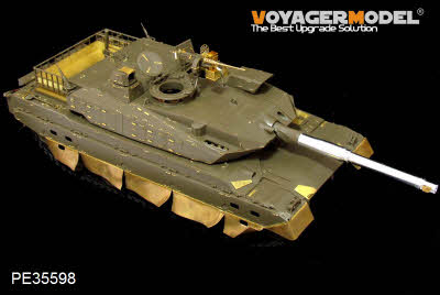 PE35598 1/35 Modern JGSDF Type10 MBT（ Gun barrel、 Machine Gun Includ）(for TAMIYA 35329)