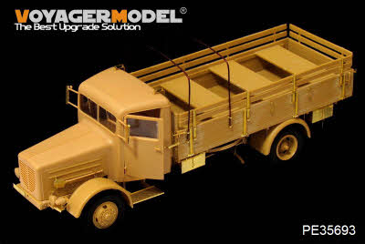 PE35693 1/35 WWII German Bussing Nag L4500A 4X4 Cargo Truck (For AFV 35270)