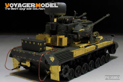 [사전 예약] PE35853 1/35 Modern German Gepard A2 SPAAG Basic（MENG TS-029）