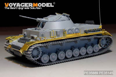 PE35889 1/35 WWII German Panzer IV 30mm Flakpanzer IV (For DRAGON 6889)
