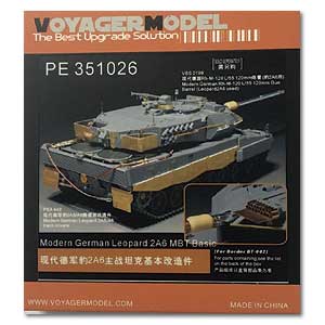 [사전 예약] PE351026 1/35 Modern German Leopard 2A6 Basic（Border BT-002）