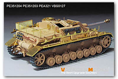 [사전 예약] PE351203 1/35 WWII German StuG.IV Fenders(For RFM 5060)