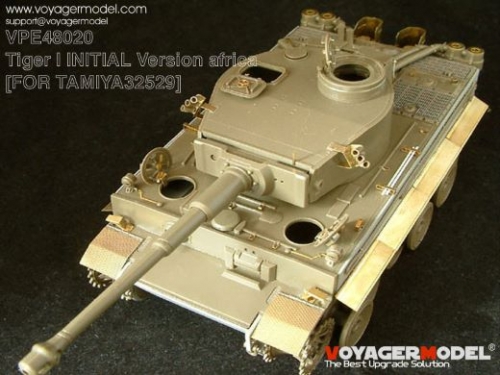 VPE48020 1/48 1/48 Photo Etched set for Tiger I INITIAL Version africa troop (For TAMIYA 32529)