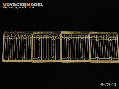 PE72013 1/72 1/72 European Iron Fence (Pattern 1) (For All)