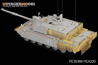 PEA200 1/35 1/35 Modern British Challenger 2 MBT Slat Amour (For TRUMPETER)