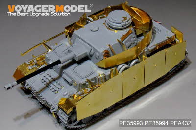 [사전 예약] PEA432 1/35 WWII German Pz.Kpfw.IV Ausf.G （LateProduction）Schurzen（For Boder 35001）