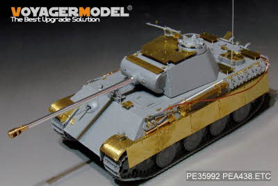 PEA438 1/35 WWII German Panther A/G Pz.Rgt.26 Anti Aircraft Armor（TAKOM 2119 2120 2121）