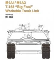[주문시 바로 입고] RM5009 1/35 M1A1/M1A2 T-158 Big Foot Workable Track Link -전차 미포함