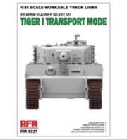 [주문시 바로 입고] RM5027 1/35 Tiger I Transport Mode Workable Track Links -전차 미포함
