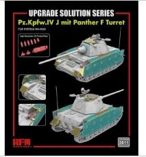 [주문시 바로 입고] RM2011 1/35 Pz.Kpfw.IV J mit Panther F Turret Upgrade Solution Series for RFM5068 - 전차 미포함