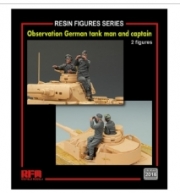 [주문시 바로 입고] RM2015 1/35 Observation German Tank Man and Captain 2 Resin Figures - 전차 미포함