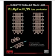 [주문시 바로 입고] RM2014 1/35 3D Printed Workable Track Links for Pz.Kpfw.III/IV Late Production - 전차 미포함