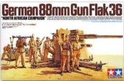 [사전 예약] 35283 1/35 German 88mm Gun Flak 36 North African Campaign Tamiya