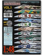 DXM31-4264 1/48 JASDF F-15J/DJ Aggressors Vol.1