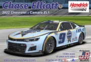 [사전 예약] 2022CEK 1/24 Chase Elliott 2022 NASCAR Next Gen Chevrolet Camaro ZL1 Race Car (Kelly Blue Book) (Ltd