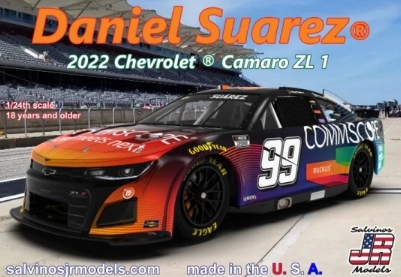 2022DSP 1/24 Daniel Suarez 2022 NASCAR Next Gen Chevrolet Camaro ZL1 Race Car (Primary Livery) (Ltd