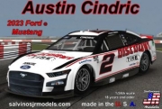 2022ACP 1/24 Austin Cindric 2023 NASCAR Ford Mustang Race Car (Primary Livery) (Ltd Prod)