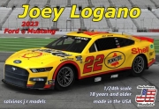 2022JLP 1/24 Joey Logano 2023 NASCAR Ford Mustang Race Car (Primary Livery) (Ltd Prod)