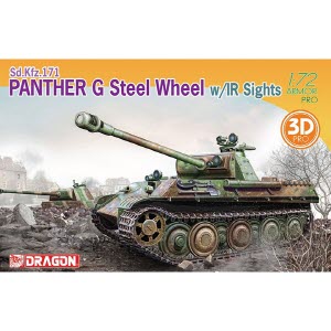 [주문시 바로 입고] BD7697 1/72 Panther G Steel Wheel w/IR Sights
