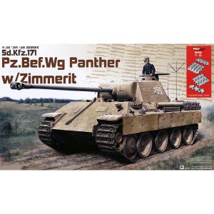 [주문시 바로 입고] BD6965 1/35 Pz.Bef.Wg. Panther w/Zimmerit - Magic Track