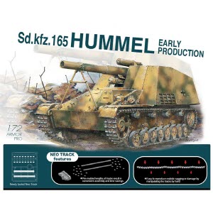 [주문시 바로 입고] BD7627 1/72 Sd.Kfz.165 Hummel Early Production w/Neo Track