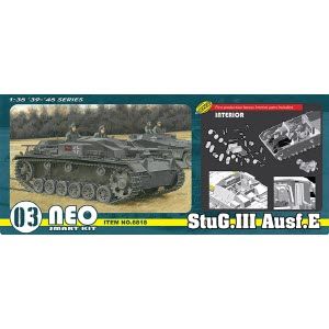 [주문시 바로 입고] BD6818 1/35 StuG.III Ausf.E - Neo Smart Kit
