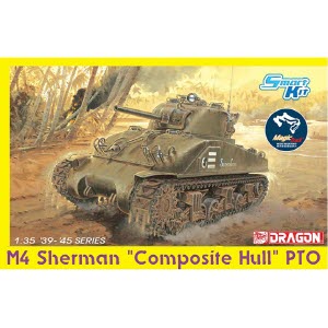 [주문시 바로 입고] BD6740 1/35 M4 Sherman Composite Hull PTO - Magic Track