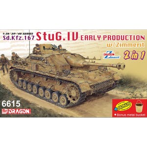 [주문시 바로 입고] BD6615 1/35 StuG.IV Early Production (2 in 1)