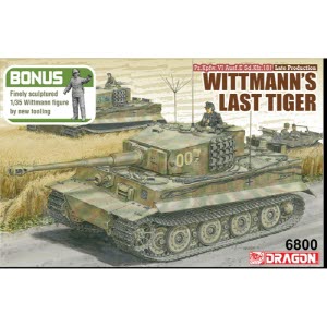 [주문시 바로 입고] BD6800 1/35 Tiger I Last-Production Wittmanns Last Tiger