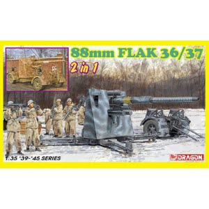 [주문시 바로 입고] BD6923 1/35 88mm FlaK 36/37 (2 in 1)