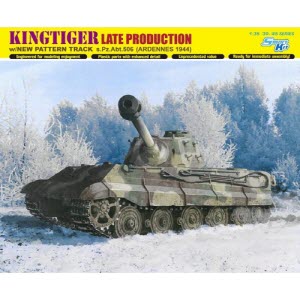 [주문시 바로 입고] BD6900 1/35 Kingtiger Late Production w/New Pattern Track s.Pz.Abt.506 Ardennes 1944