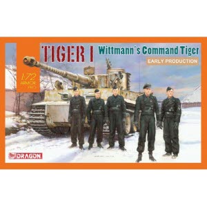 [주문시 바로 입고] BD7575 1/72 Tiger I Early Production, Wittmanns Command Tiger