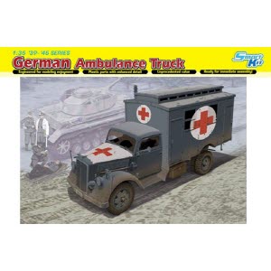 [주문시 바로 입고] BD6790 1/35 German Ambulance Truck