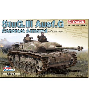 [주문시 바로 입고] BD6891 1/35 Concrete Armored StuG.III Ausf.G w/Zimmerit w/Magin Track