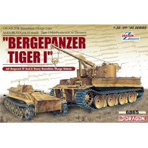 [주문시 바로 입고] BD6865 1/35 BERGEPANZER TIGER I mit BORG