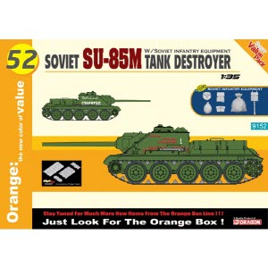 [주문시 바로 입고] BD9152 1/35 Soviet SU-85M Tank Destroyer (Orange)