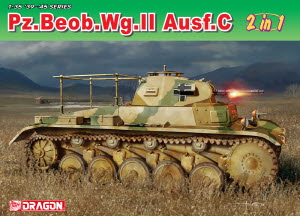 [주문시 바로 입고] BD6812 1/35 Pz.Beob.Wg.II Ausf.A-C - Smart Kit