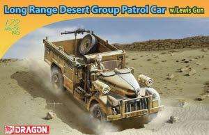 [주문시 바로 입고] BD7439 1/72 Long Range Desert Group (LRDG) Patrol Car w/Lewis Gun