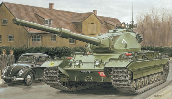 [주문시 바로 입고] BD3555 1/35 British Heavy Tank Conqueror - Black Label Series