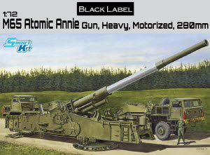 [주문시 바로 입고] BD7484 1/72 M65 Atomic Annie Gun Heavy Motorized 280mm