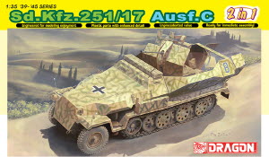 [주문시 바로 입고] BD6592 1/35 Sd.Kfz. 251/17 Ausf.C / Command Version (2 in 1)