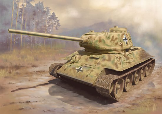 [주문시 바로 입고] BD6759 1/35 Panzerkampfwagen T-34/85 (No.112 Factory 1944 Production)