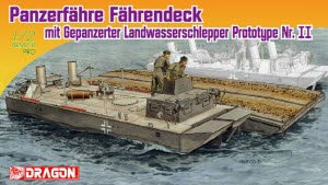 [주문시 바로 입고] BD7509 1/72 Panzerfahre Fahrendeck mit Gepanzerter Landwasserschlepper Prototype Nr. II